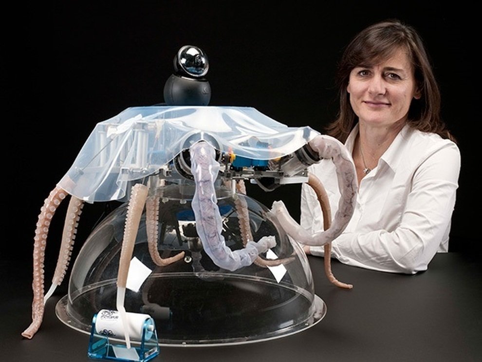 Robots, científica y emprendedora Cecilia Lachey, quien inventó Octopus