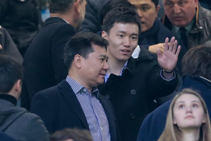 Zhang Jindong y Stephen Chang