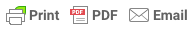 Facilidad de impresión, PDF y correo electrónico