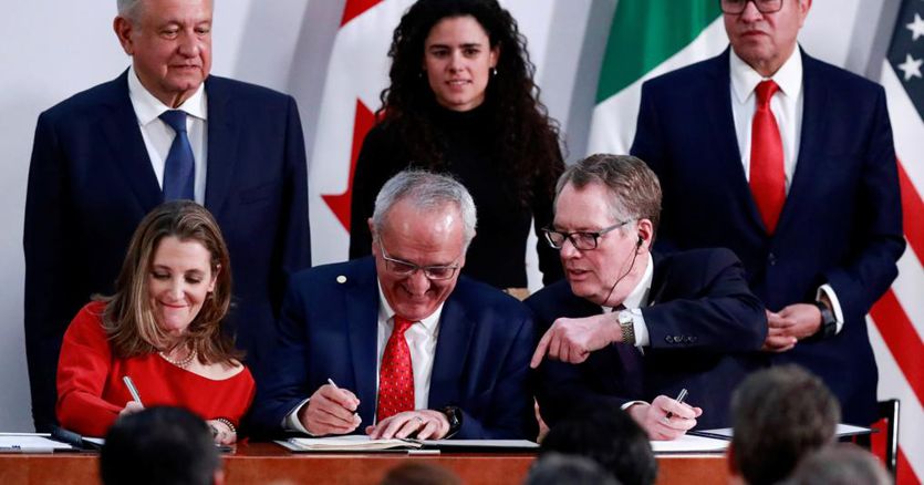 Comercio: Estados Unidos, Canadá y México firman el texto final del nuevo Acuerdo Usmca