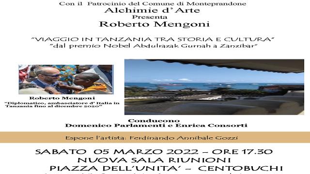 Montebrandon, "Alchimie D'arte" con Roberto Mingoni - picenotime
