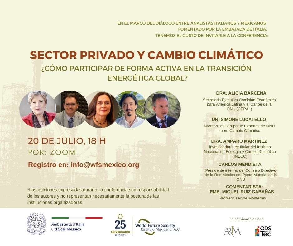 Conferencia México, Sector Privado y Cambio Climático