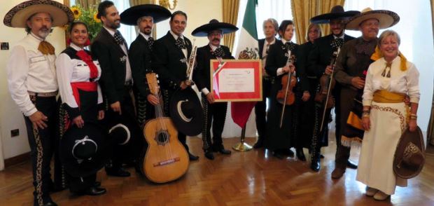 Premio El Mariachi Romatitlán, música y orgullo de México en Italia