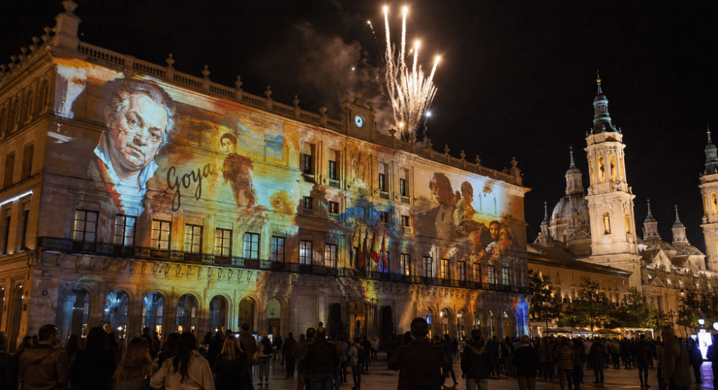 Las Fiestas Goyescas regresan a Zaragoza con videomapping renovado y espectáculo pirotécnico Las Fiestas Goyescas regresan a Zaragoza con videomapping renovado y espectáculo pirotécnico