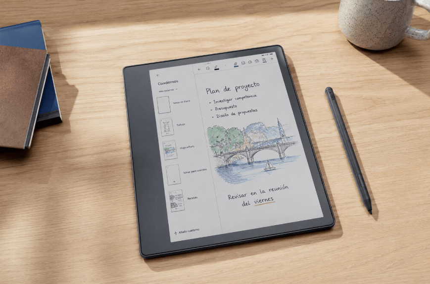 Amazon lanza en España el Kindle Scribe Colorsoft, su primer lector electrónico con escritura en color Amazon lanza en España el Kindle Scribe Colorsoft, su primer lector electrónico con escritura en color