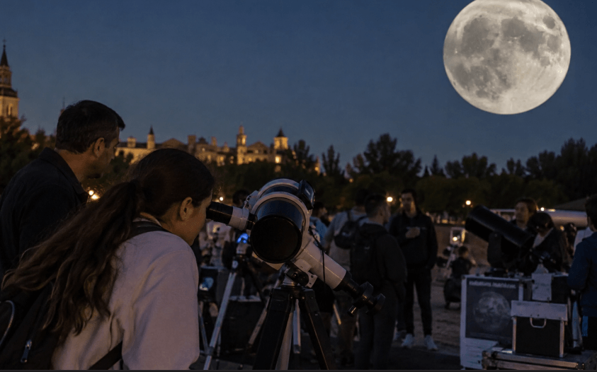Alcalá de Henares se suma a la Noche Internacional de Observación de la Luna con una jornada abierta al público Alcalá de Henares se suma a la Noche Internacional de Observación de la Luna con una jornada abierta al público